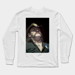 Lemmy Kilmister Photograph Long Sleeve T-Shirt